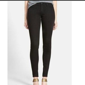 Mother Denim The Looker Black Skinny size 30